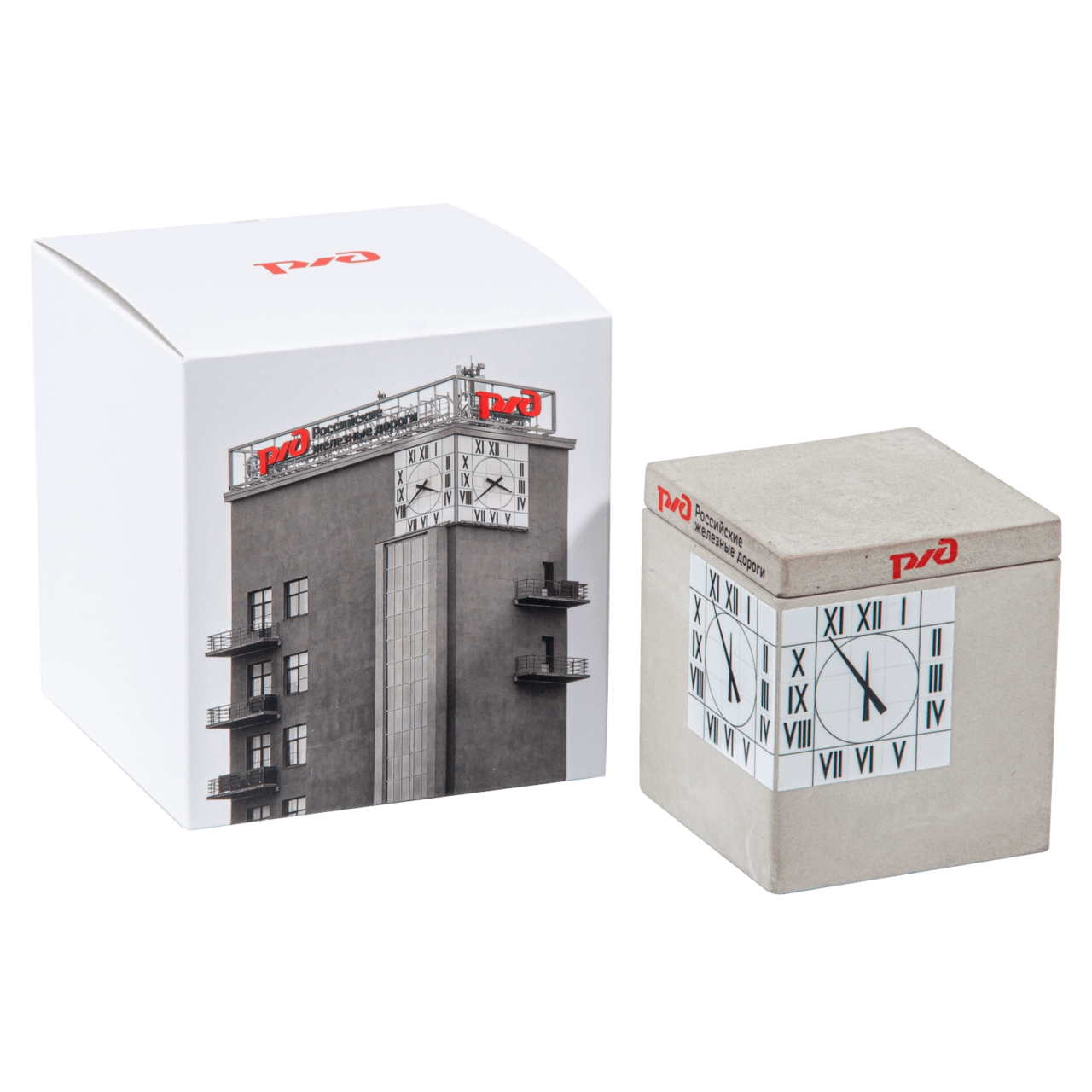 Ароматическая свеча с логотипом РЖД